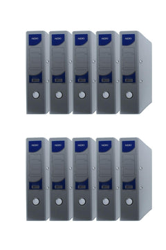 White Wide Plastic Folder – Pack of 10