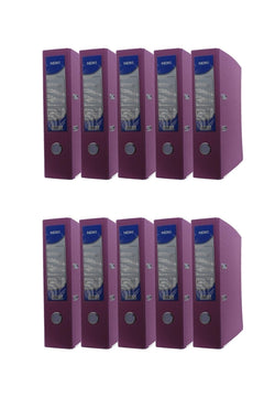 Pink Large Plastic Folder – Pack of 10