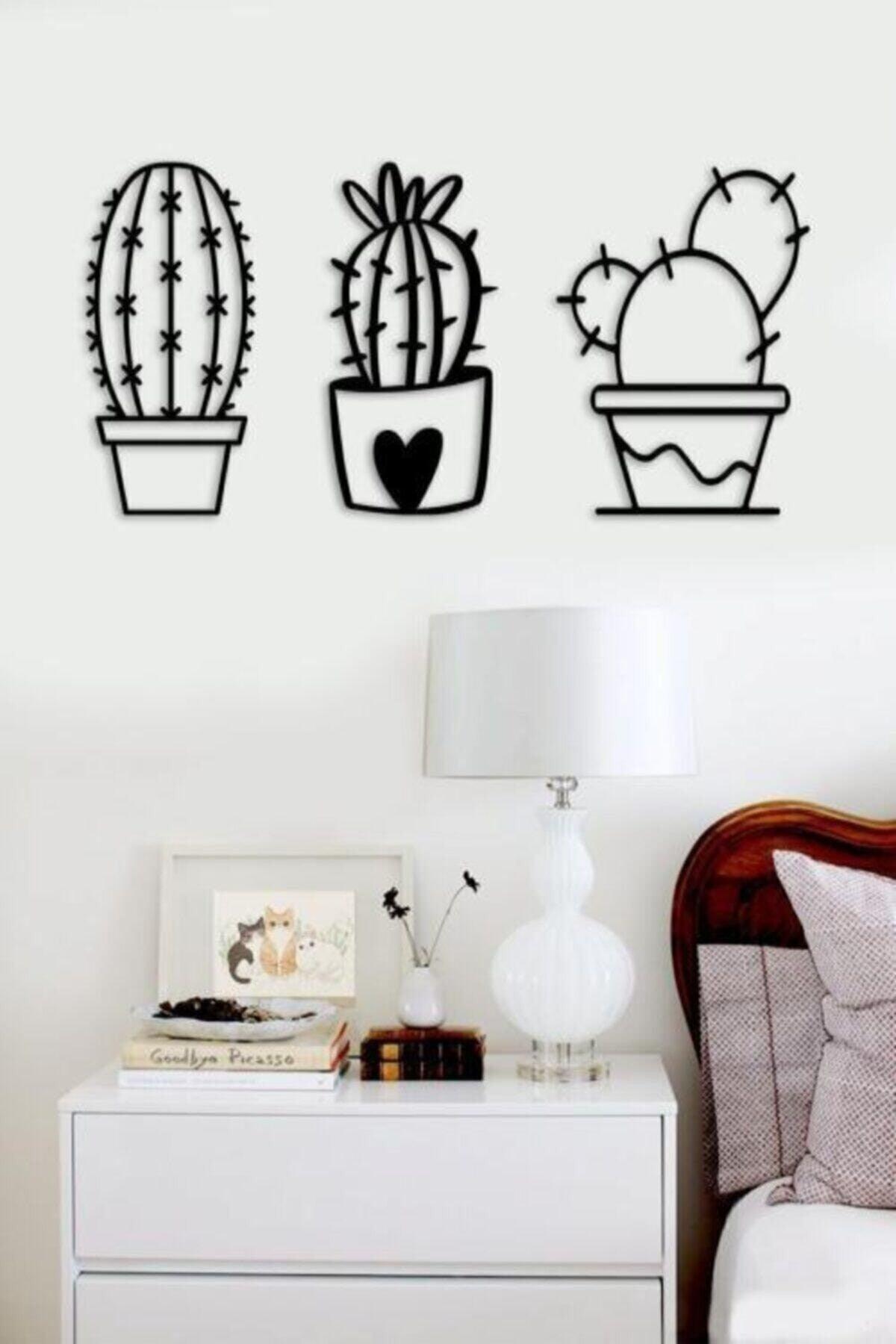 Laser Cut Wooden Wall Decor - Cactus - Swordslife