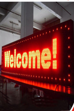 96x96 cm LED Marquee Sign with Digital Display and WiFi Control