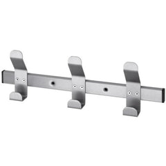 Stainless Steel Coat Hook Rail – 3 Hooks, 460 mm Length