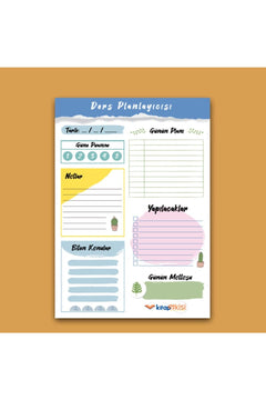 12-month lesson planner with yearly and weekly layouts
