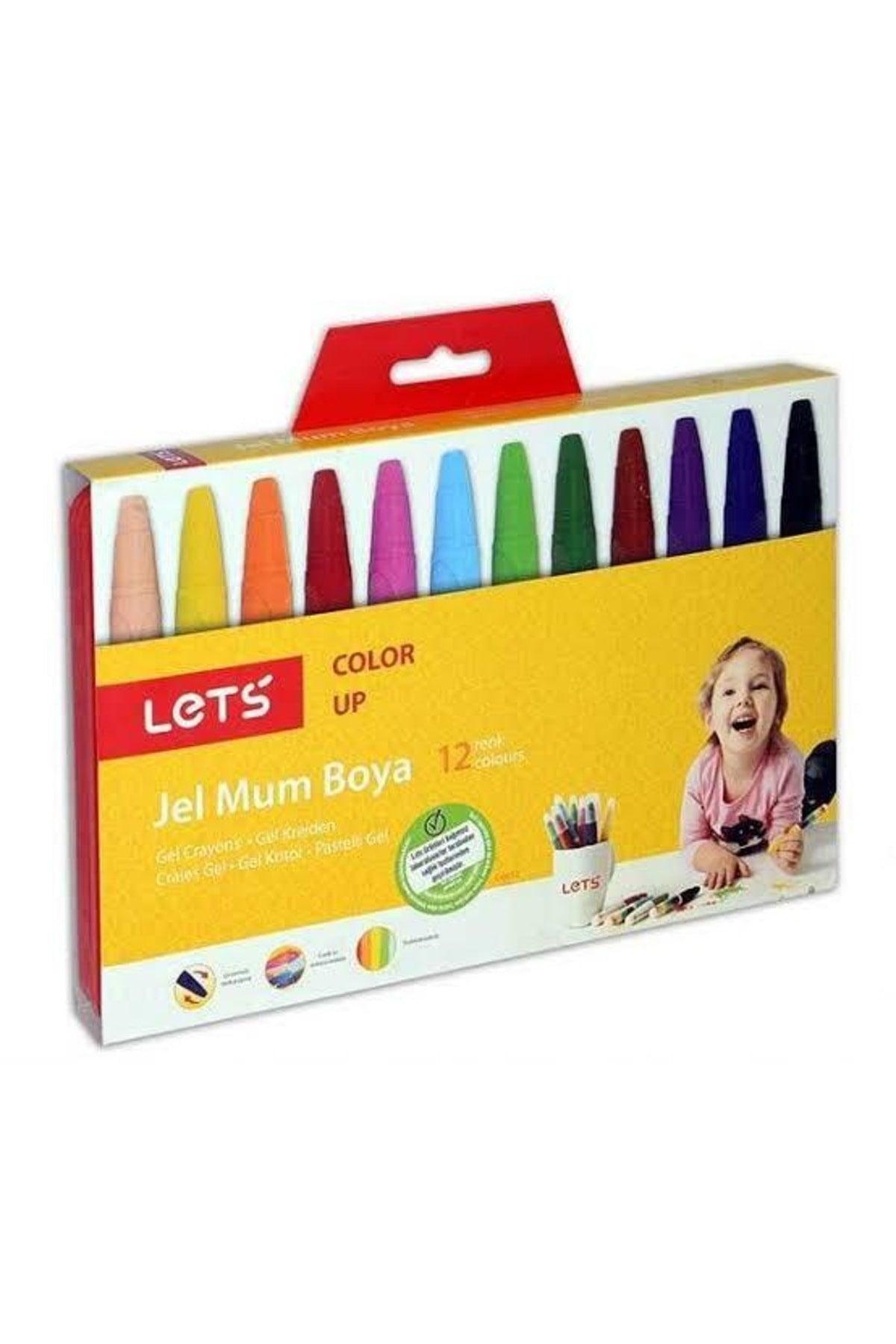 Kids 12 Colors Erasable Crayon Crayons