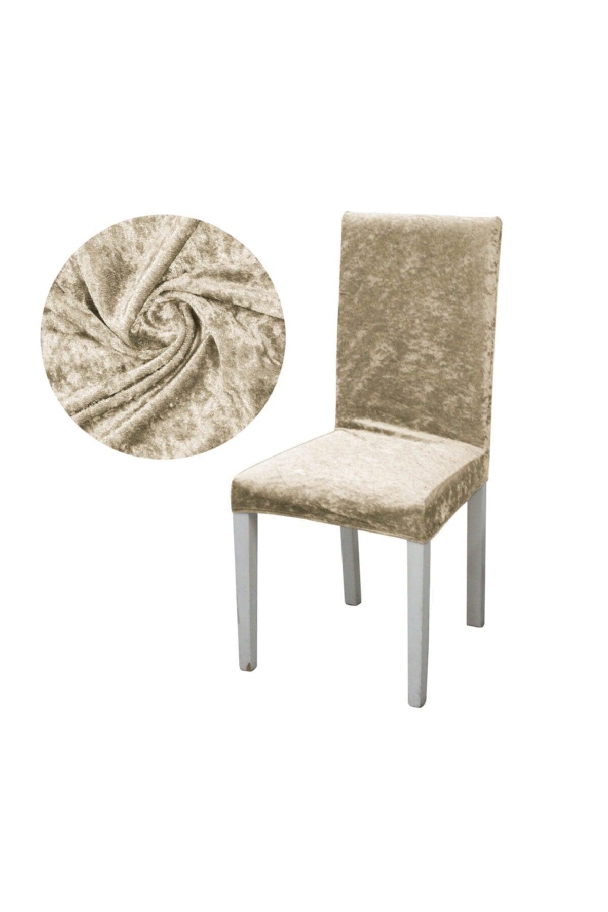 Lycra Velvet Chair Cover Chair Cover Kitchen Chair Cover Chair Protection Single - Swordslife