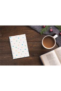 White lined notebook notepad 128 pages A5 size