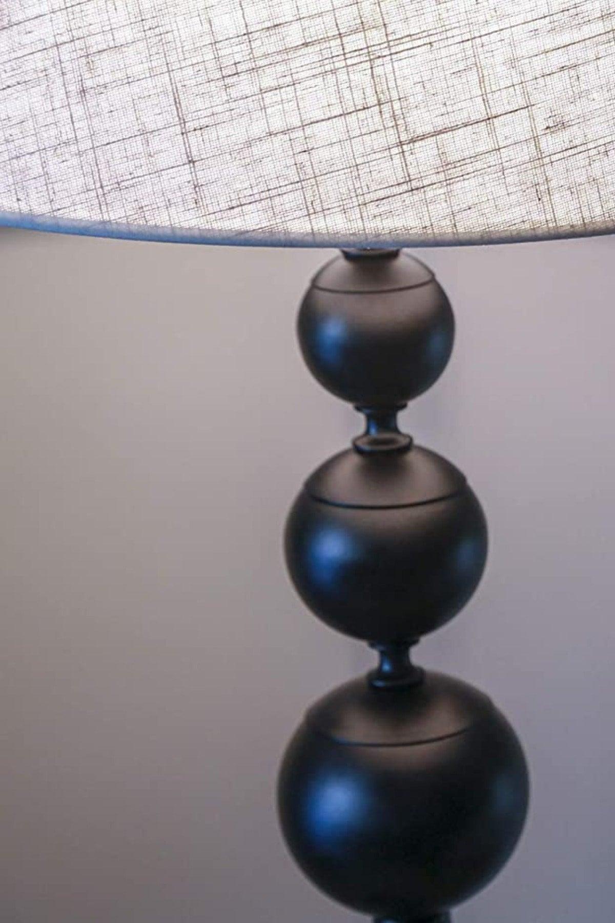Lmd amz02 Twisted Black Metal Floor Lamp - Swordslife
