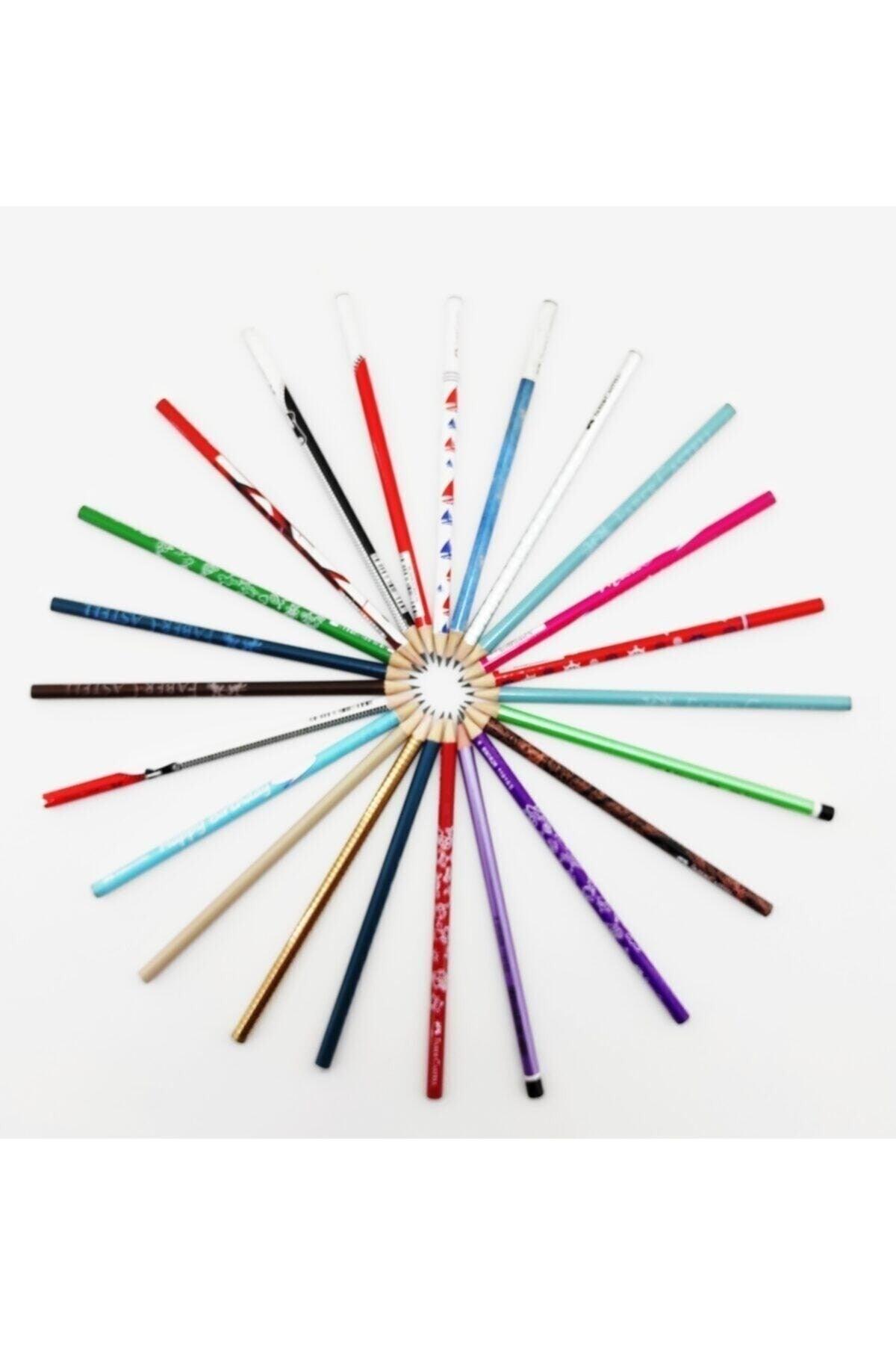 Lux Coral Mixed Round Pencil 12