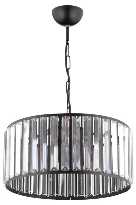 Luxury Diamond 40 Cm Black Stone Chandelier - Swordslife