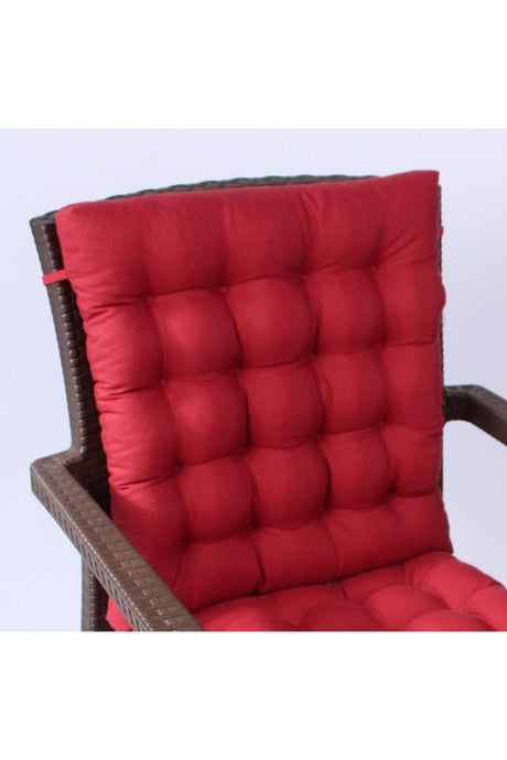 Luxury Pofidik Rattan Lotus Chair Cushion 45x95 Claret Red - Swordslife