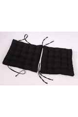 Luxury Pofidik Rattan Lotus Chair Cushion 45x95 Black - Swordslife