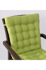 Lux Pofidik Rattan Lotus Chair Cushion 45x95 Green - Swordslife