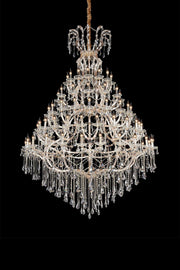Maria Theresa 98 Gold Large Crystal Stone Chandelier, Glass Chandelier, Armed Chandelier - Swordslife