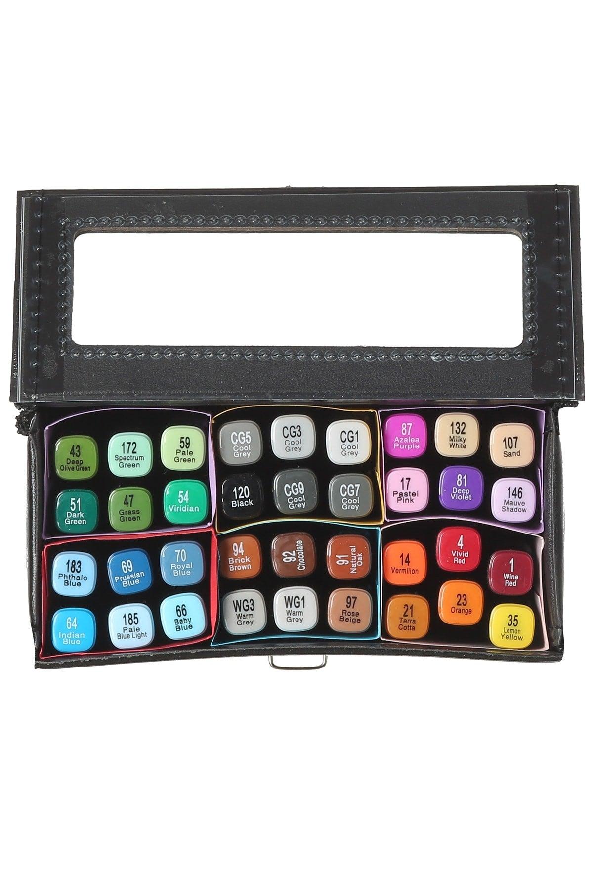 Marker Pen - 36 Pcs Mixed Color Set Bag