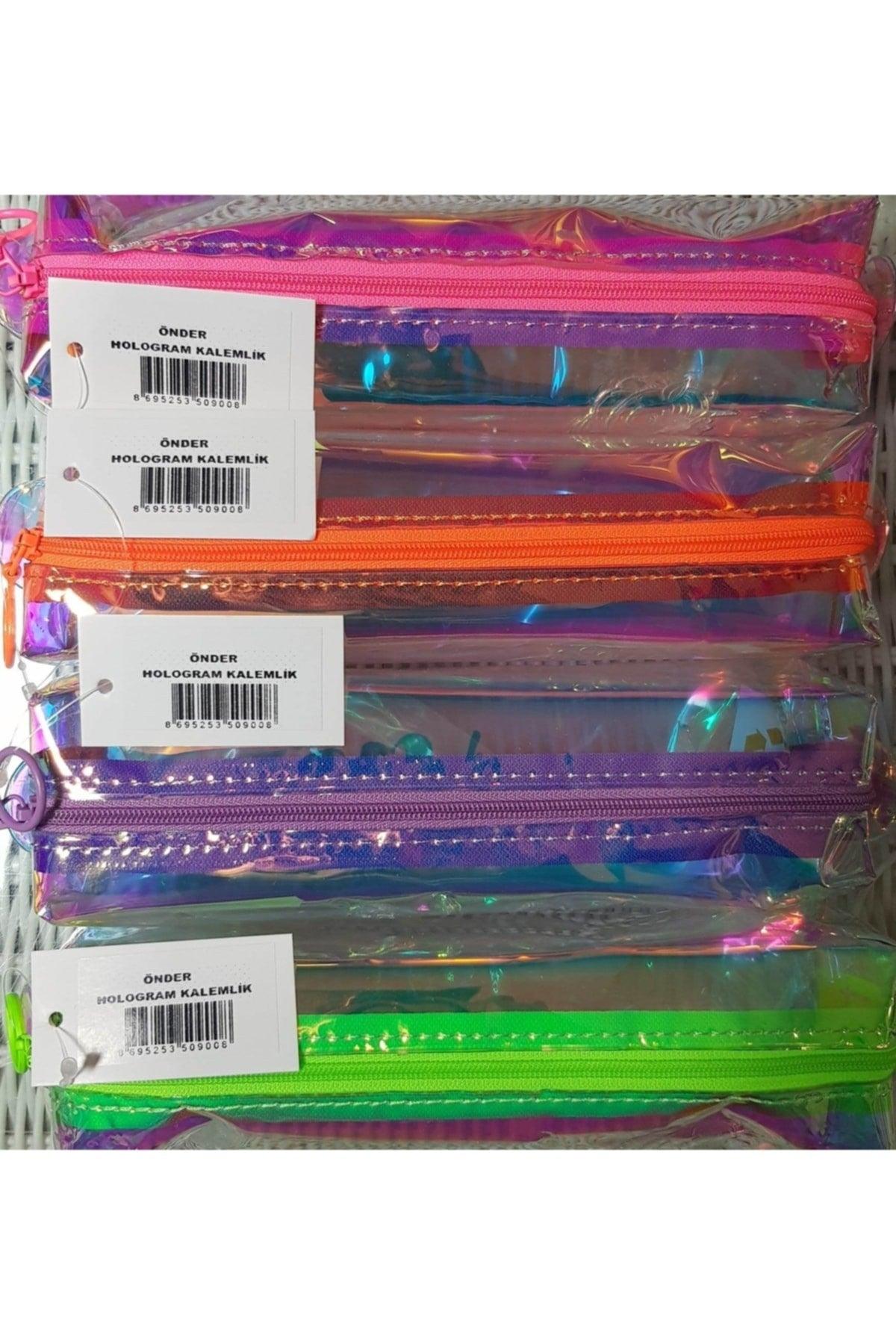 Metallic Transparent Pvc Pencil Case Cosmetic