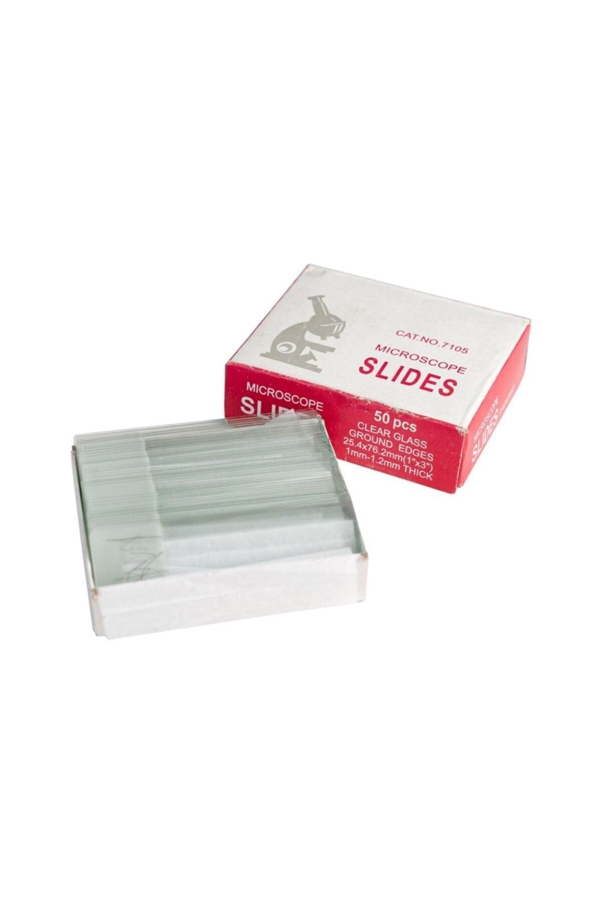 Microscope Slide Cover Set - 50 Frosted Slides + 100