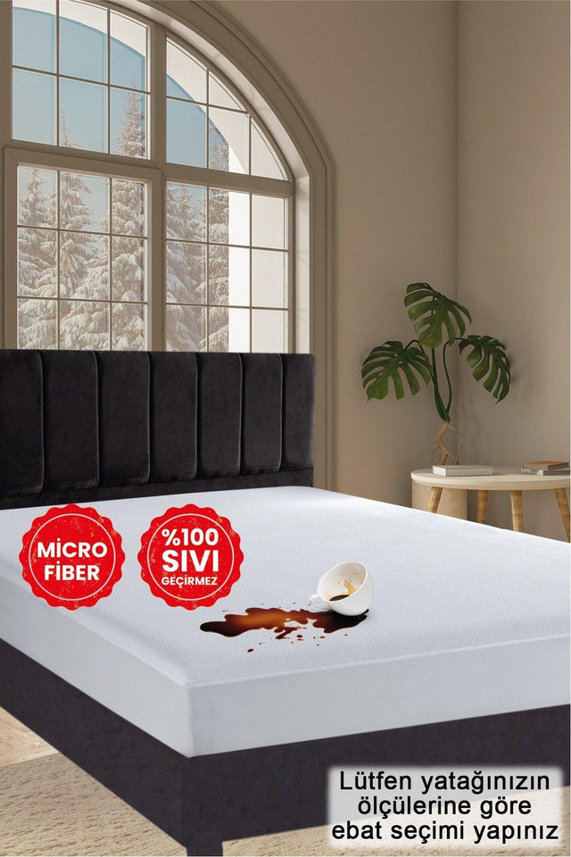 Micro Fitted Waterproof Liquid Proof Mattress Protector Mattress Underlayment - Swordslife