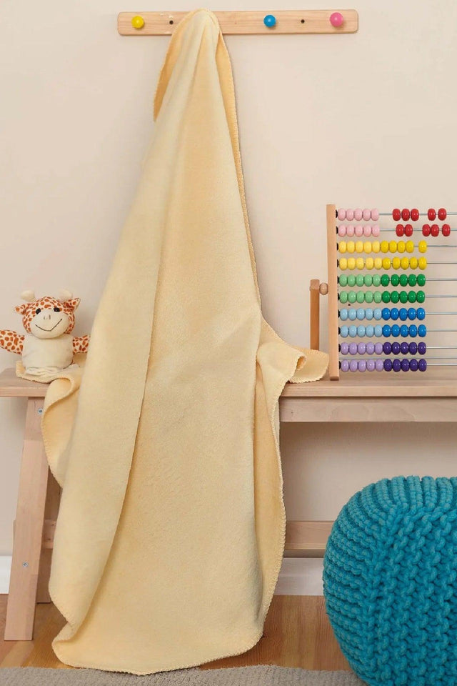 Milito Yellow Baby Cotton Blanket - Swordslife