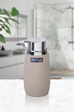 Ocean Inspired Liquid Hand Soap with Chrome Dispenser - 500ml Refillable Bottle