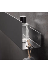 Modern, Aesthetic And Minimalist Design Metal Shower Rack Stainless Modern Metal Shower Rack - Swordslife