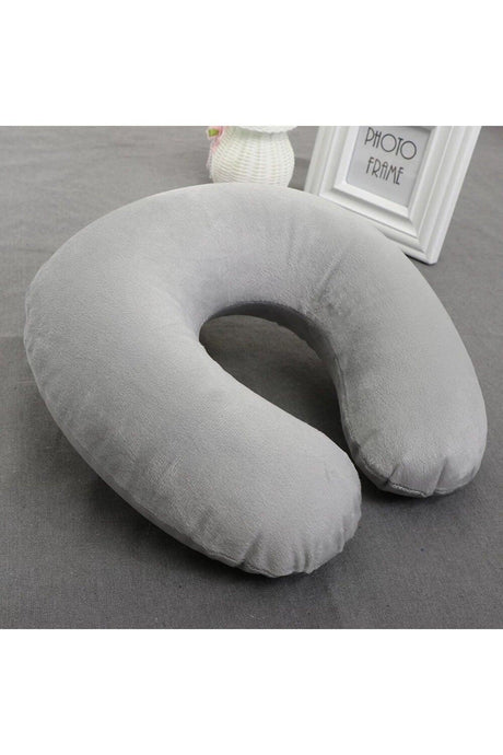 Perfect Comfort Travel Neck Pillow Orthopedic Comfort Gray - Swordslife