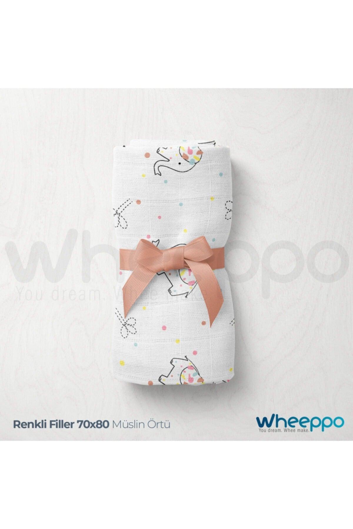 Muslin Baby Blanket - Colorful Elephant - Swordslife