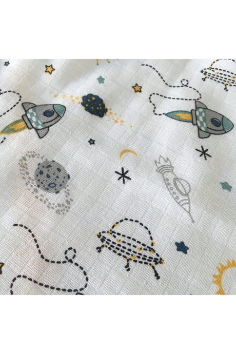 Muslin Baby Blanket - Space - Swordslife