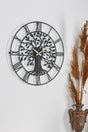 Muyika Vita Metal Black Silent Mechanism Wall Clock 41x41cm Mds-41 - Swordslife