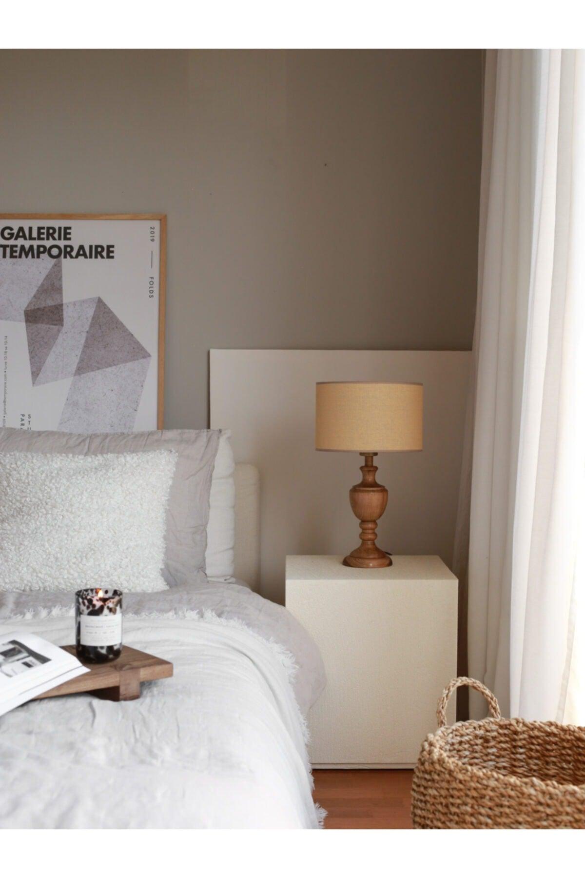 Natural Solid Wood Straw Hat Scandinavian Special Design Minimalist Decoration Lampshade Lighting - Swordslife