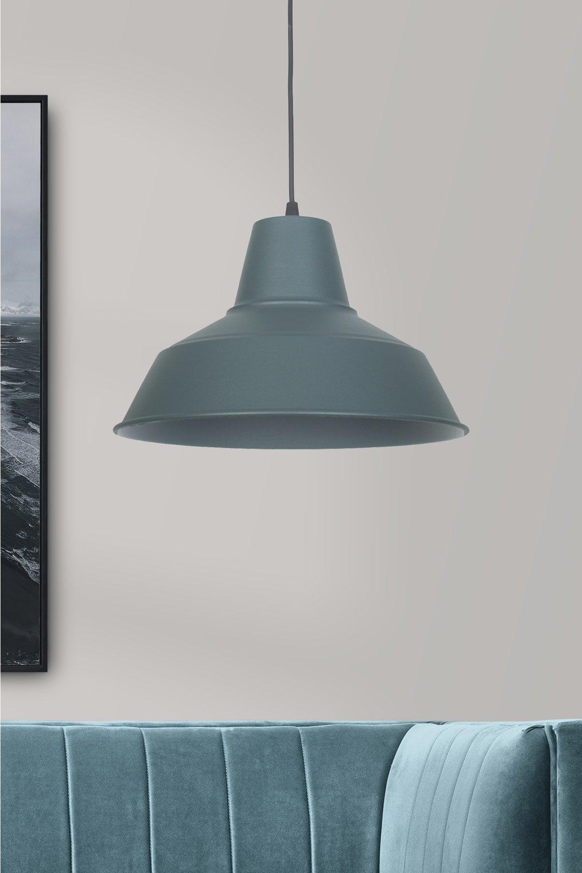 No33 Modern Design Anthracite Color Metal Pendant Lamp Cafe - Kitchen Single Chandelier - Swordslife