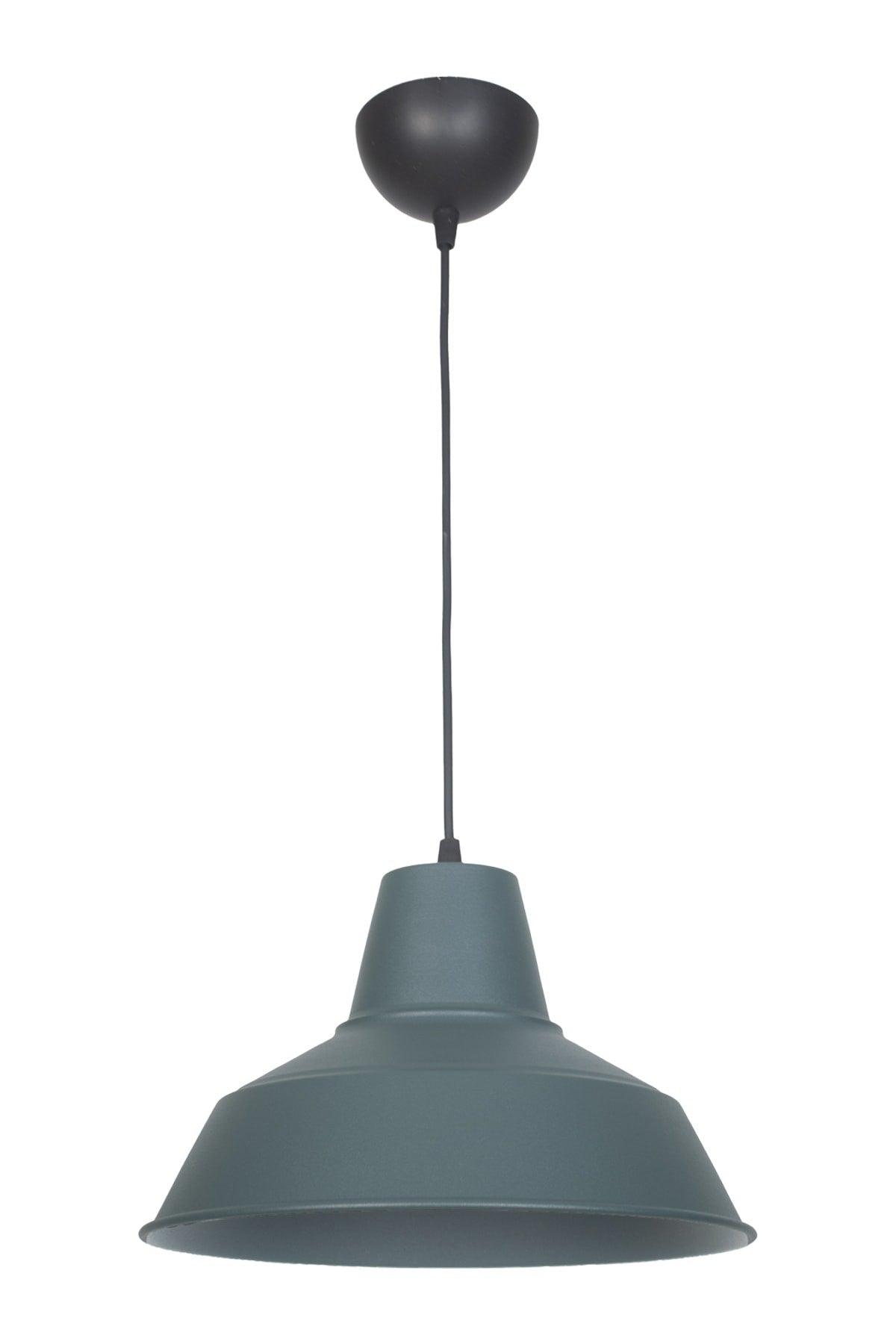 No33 Modern Design Anthracite Color Metal Pendant Lamp Cafe - Kitchen Single Chandelier - Swordslife