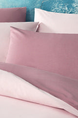 Noah Ranforce Double Duvet Cover Set - Powder-Dried Rose - Swordslife