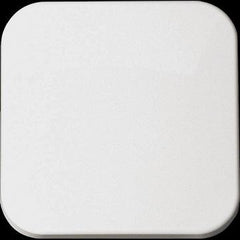 Straight Rocker Switch Plate – High Gloss Thermoplastic with 2.5 mm Compensation