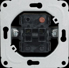 Flush-mounted serial switch for electrical installations