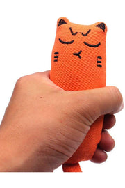 Orange Color Rattle Cat Grassy Cat