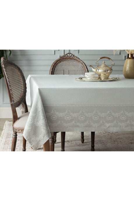 Orient Table Cloth - Gray - 160x230 Cm - Swordslife