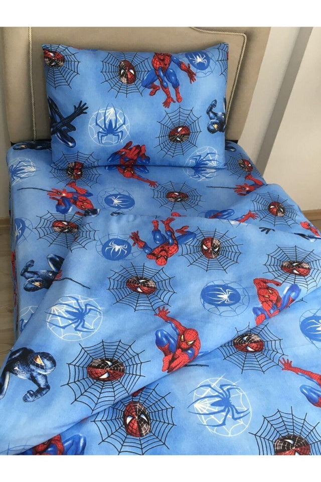 Spider-Man Duvet Cover Set (Elastic Bed Sheet) - Swordslife