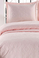 Authentic Powder Double Microfiber Quilted Bedspread - Swordslife