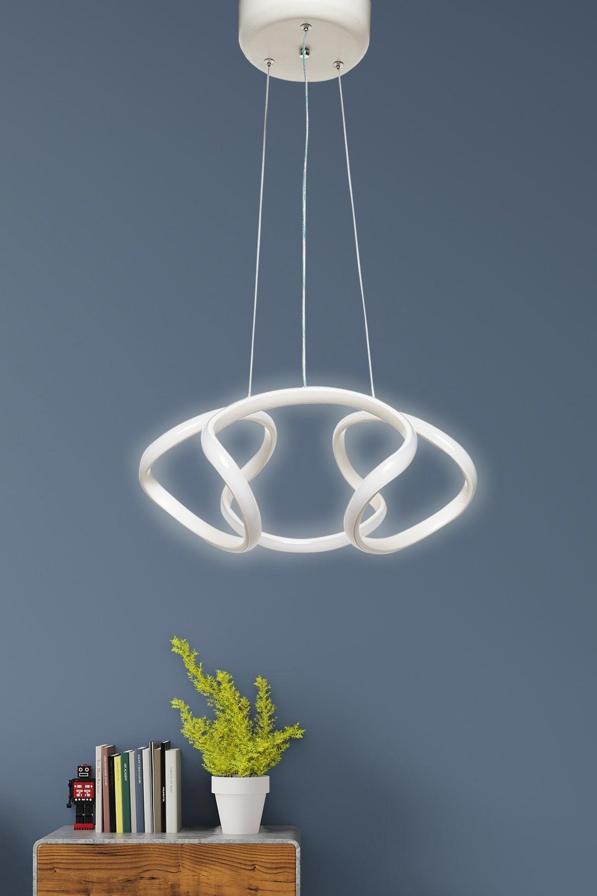 Otto Led Chandelier Ldav-43 that can burn in 3 different colors (White, Daylight, Yellow) - Swordslife