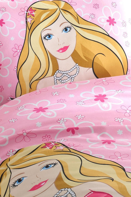 Cotton Sheet Elastic Single Duvet Cover Set Princess - Swordslife