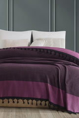 Cotton Double Pique And Bedspread - Melsa Fuchsia - Swordslife