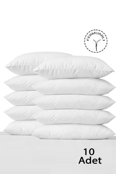 Zippered cotton pillowcase liner set for 50x70cm pillows