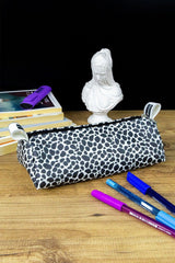 Pencil Case Cow Vegan Leather (PEN Holder AND