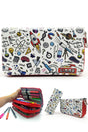 Pencil Case Science Pattern Kawai