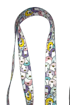 42 cm Satin Phone Lanyard Strap – Double‑Sided Print, 20 mm Wide, Fits Phone and USB Clip