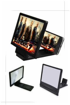 Adjustable 3D phone screen magnifier for comfortable viewing
