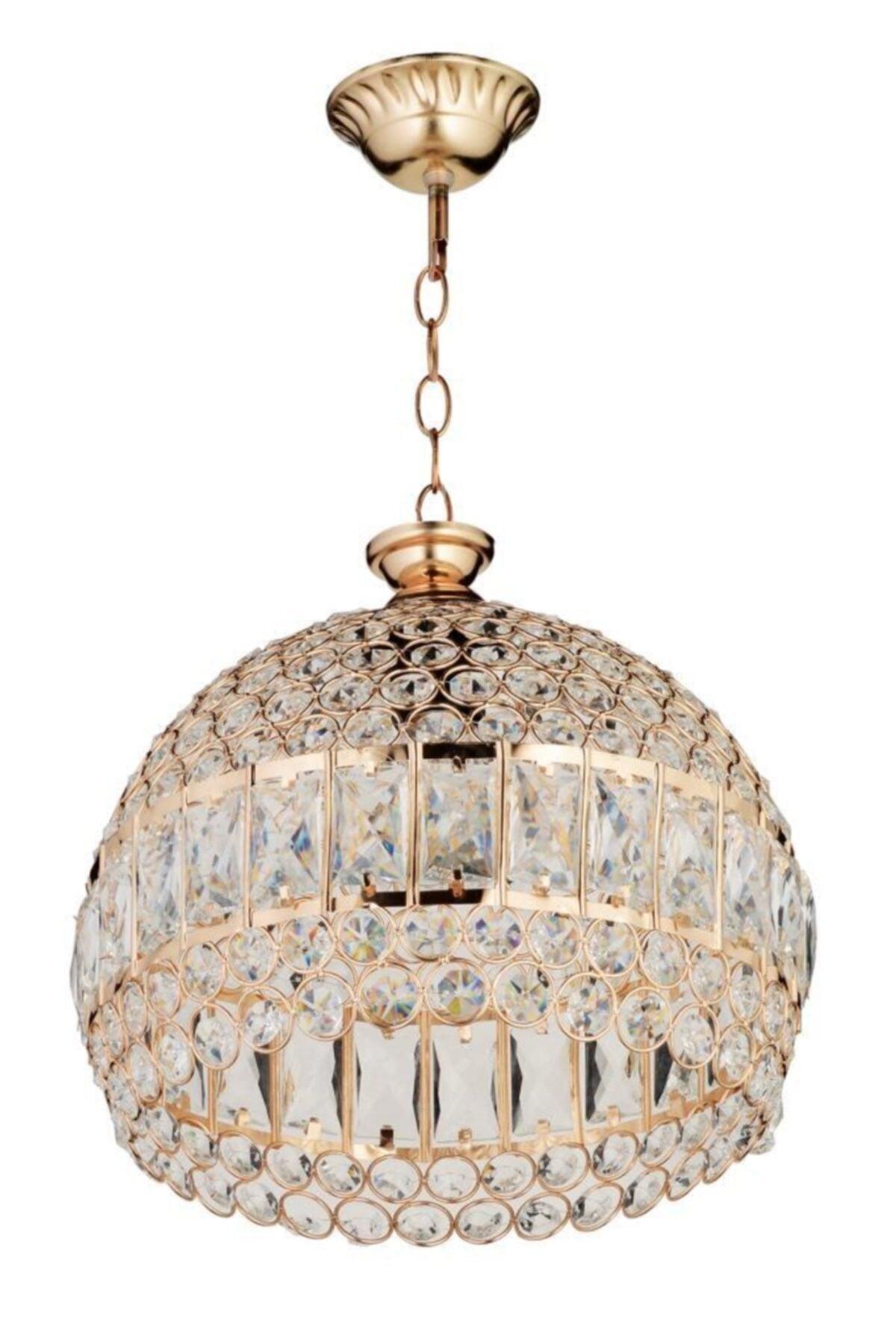 Plaque Large Gold Chandelier - Swordslife