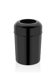 Pot Lid Trash Can Black 15lt
