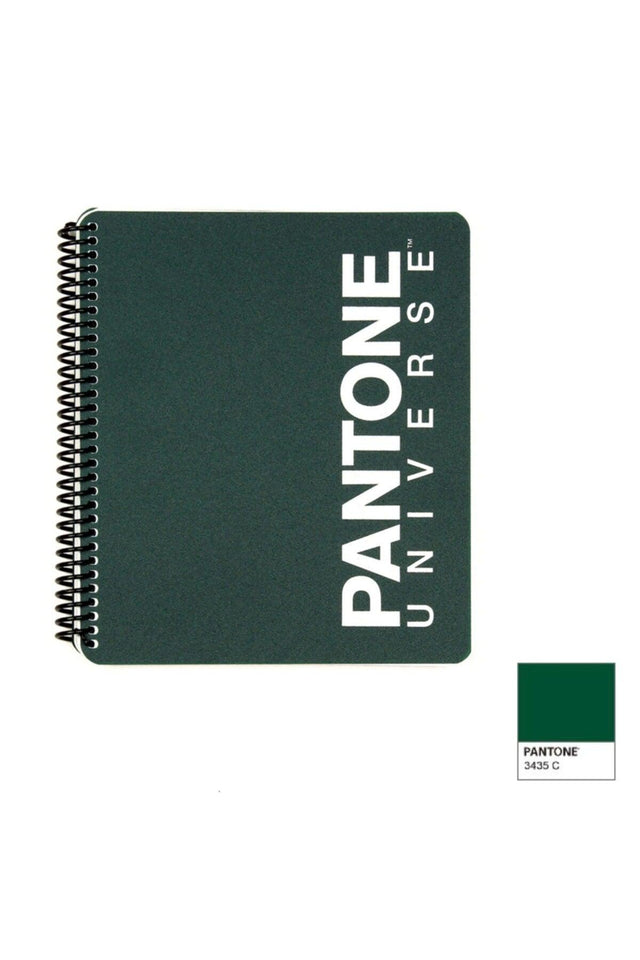 Spiral Lined Notebook with Pp Cover Dark Green