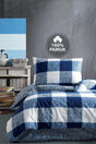 Ranforce Single Duvet Cover Set Cube Blue - Swordslife