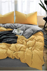 Ranforce Single Duvet Cover Set Yellow - Swordslife